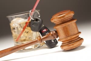 Gavel, Alcoholic Drink Car Keys Nashville DUI Lawyer